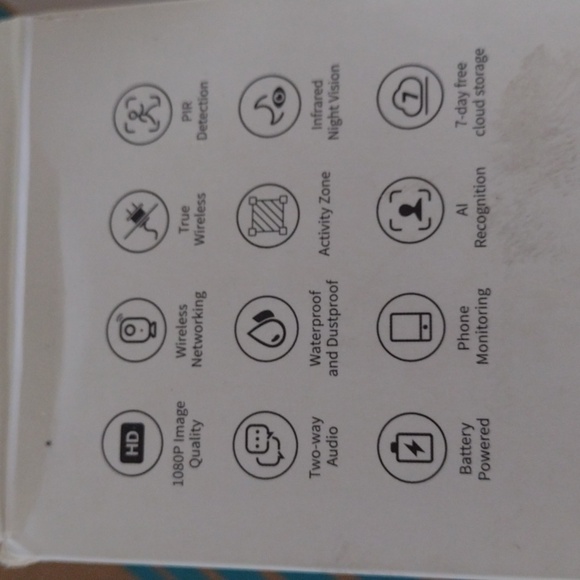 Hawkray Smart Battery Camera with HD Video NWT - Picture 4 of 7